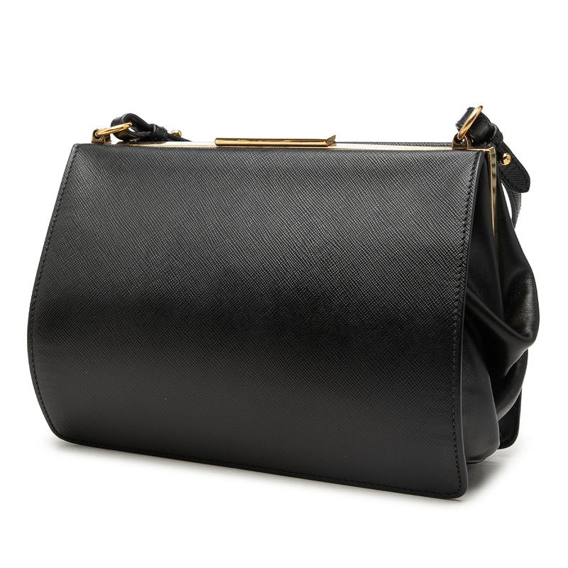 Saffiano and City Calf Light Frame Crossbody - Image 2