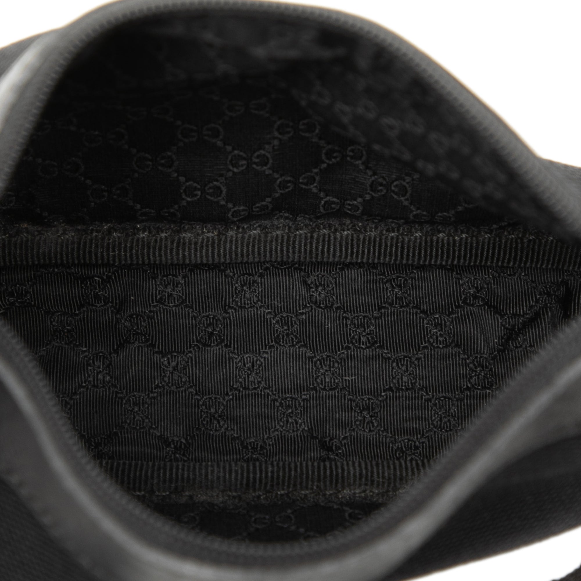 Leather Trimmed Canvas Shoulder Bag - Image 4