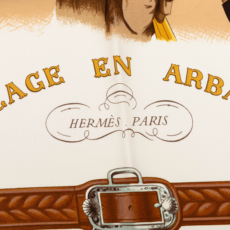 Attelage en Arbalete Silk Scarf 90 - Image 2