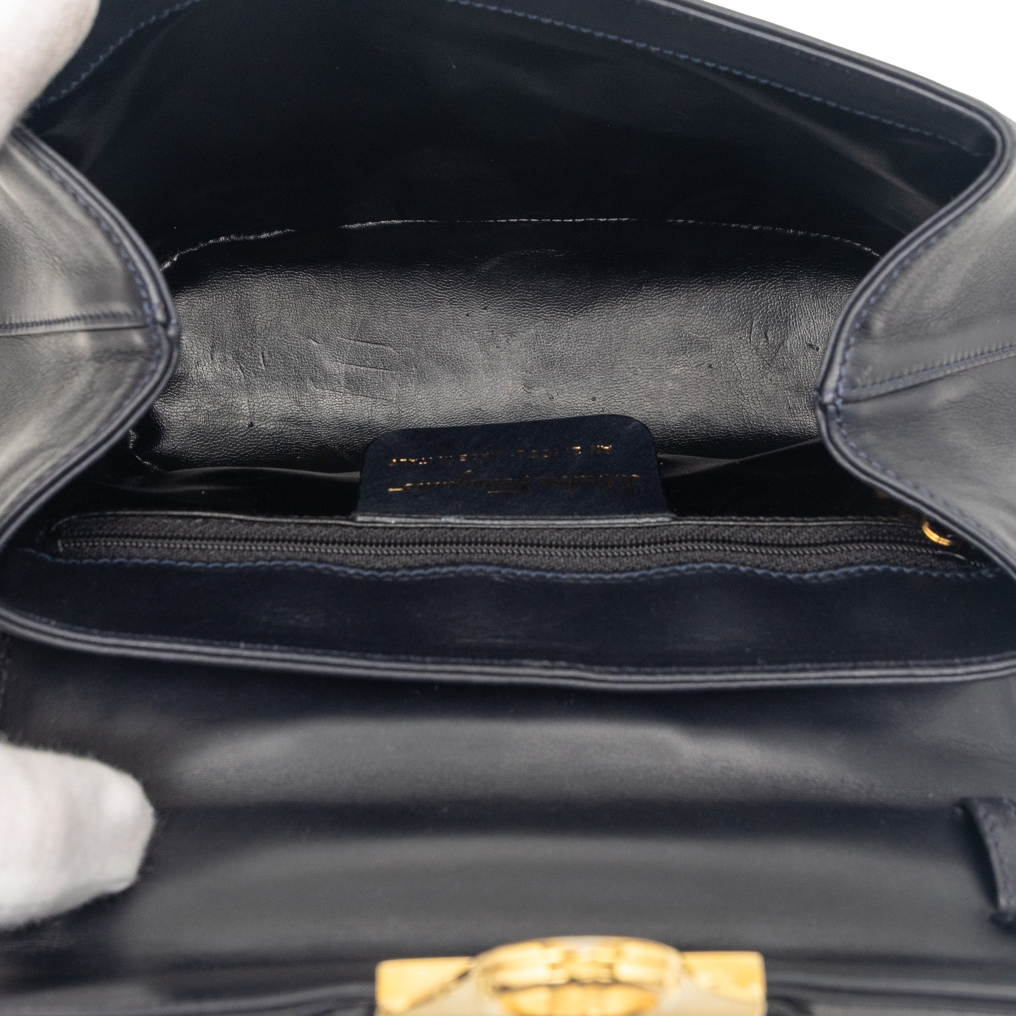 Studded Leather Satchel - Image 4