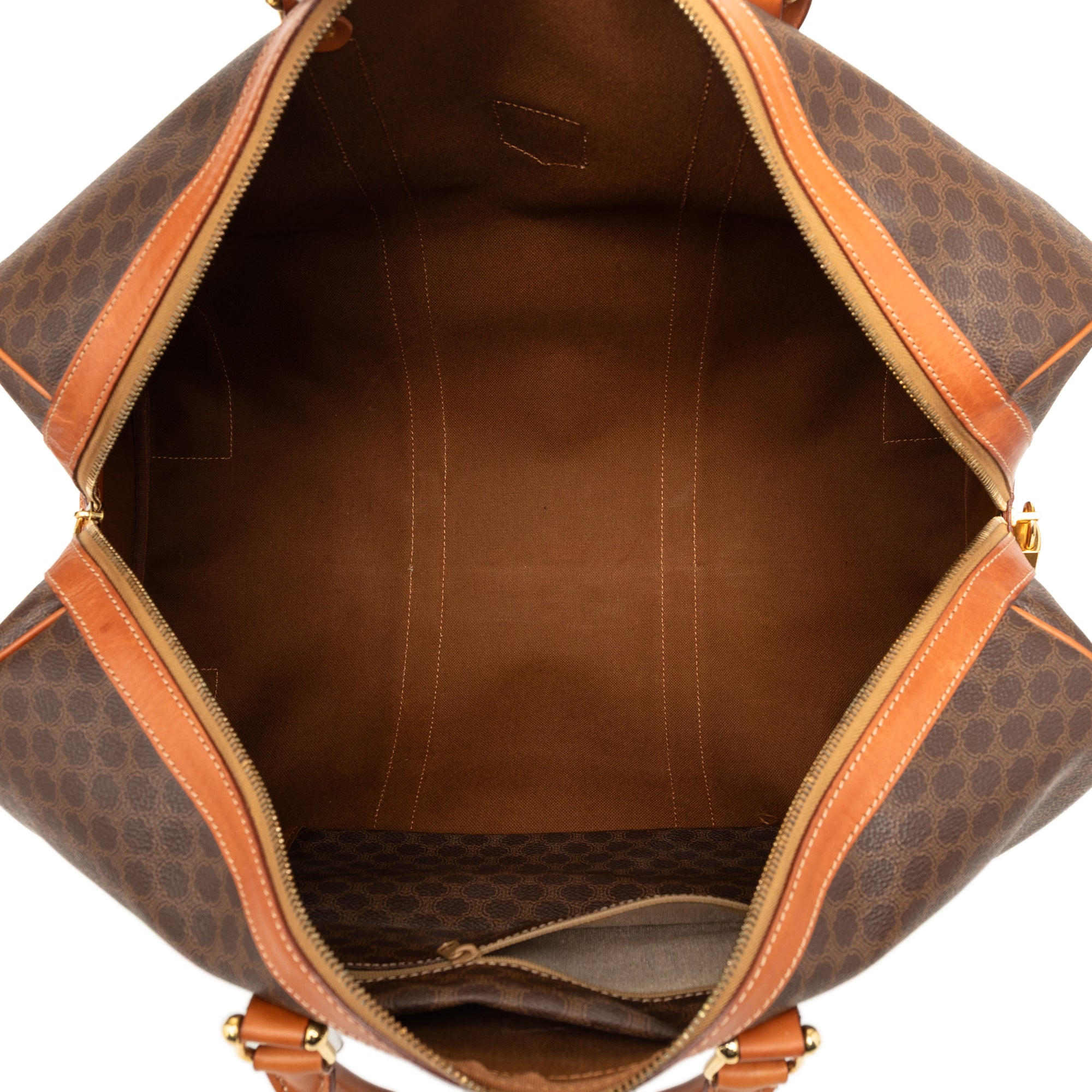 Macadam Coated Canvas Boston Bag - Image 4
