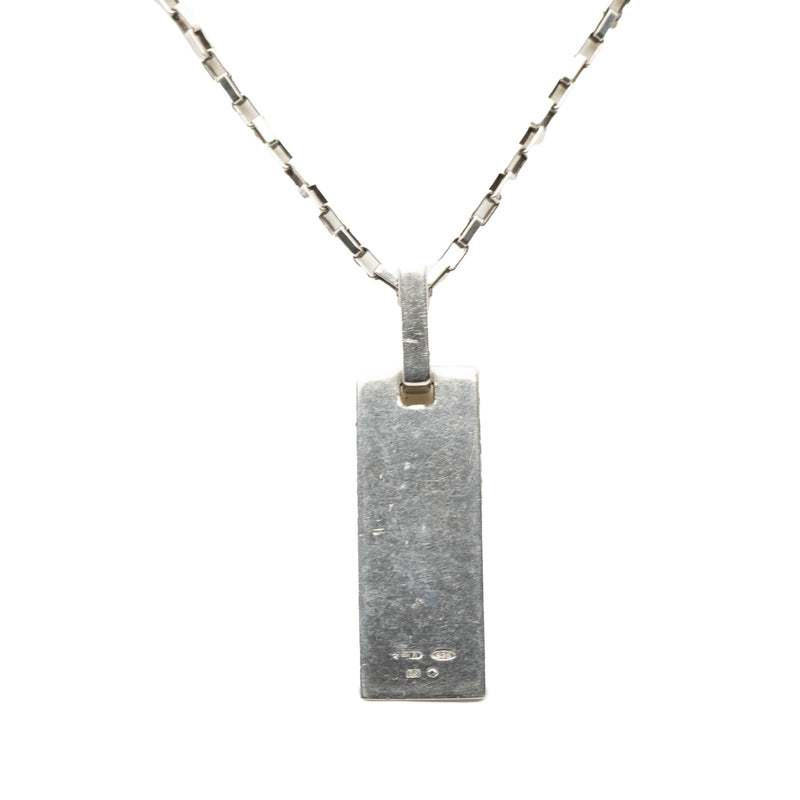 Sterling Silver G Plate Pendant Necklace - Image 3