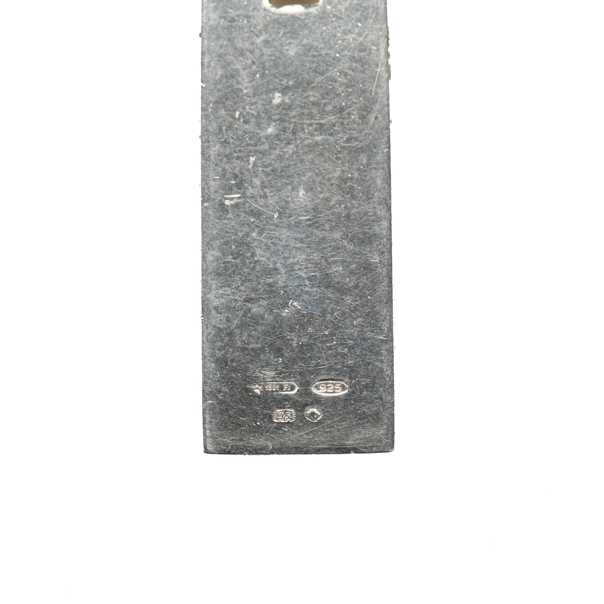 Sterling Silver G Plate Pendant Necklace - Image 4