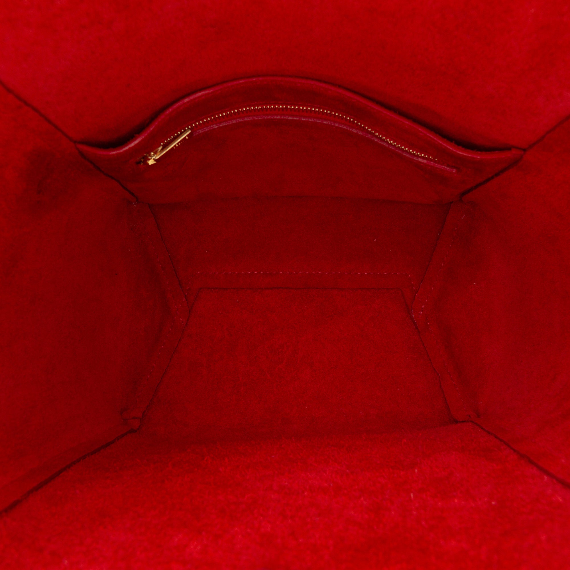 Small Leather Seau Sangle Bucket Bag - Image 4