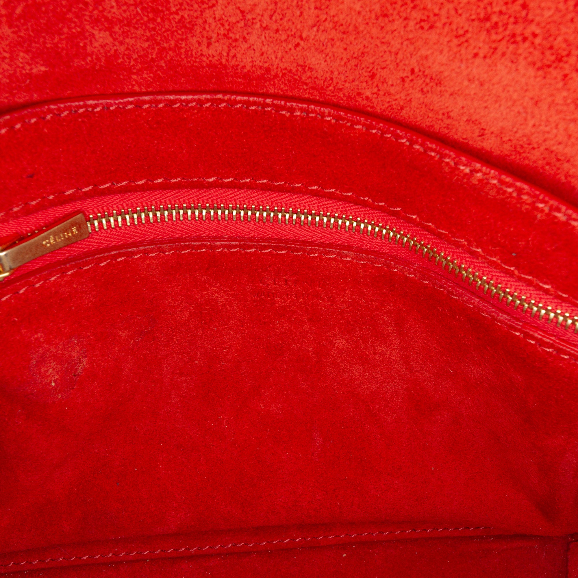 Small Leather Seau Sangle Bucket Bag - Image 5