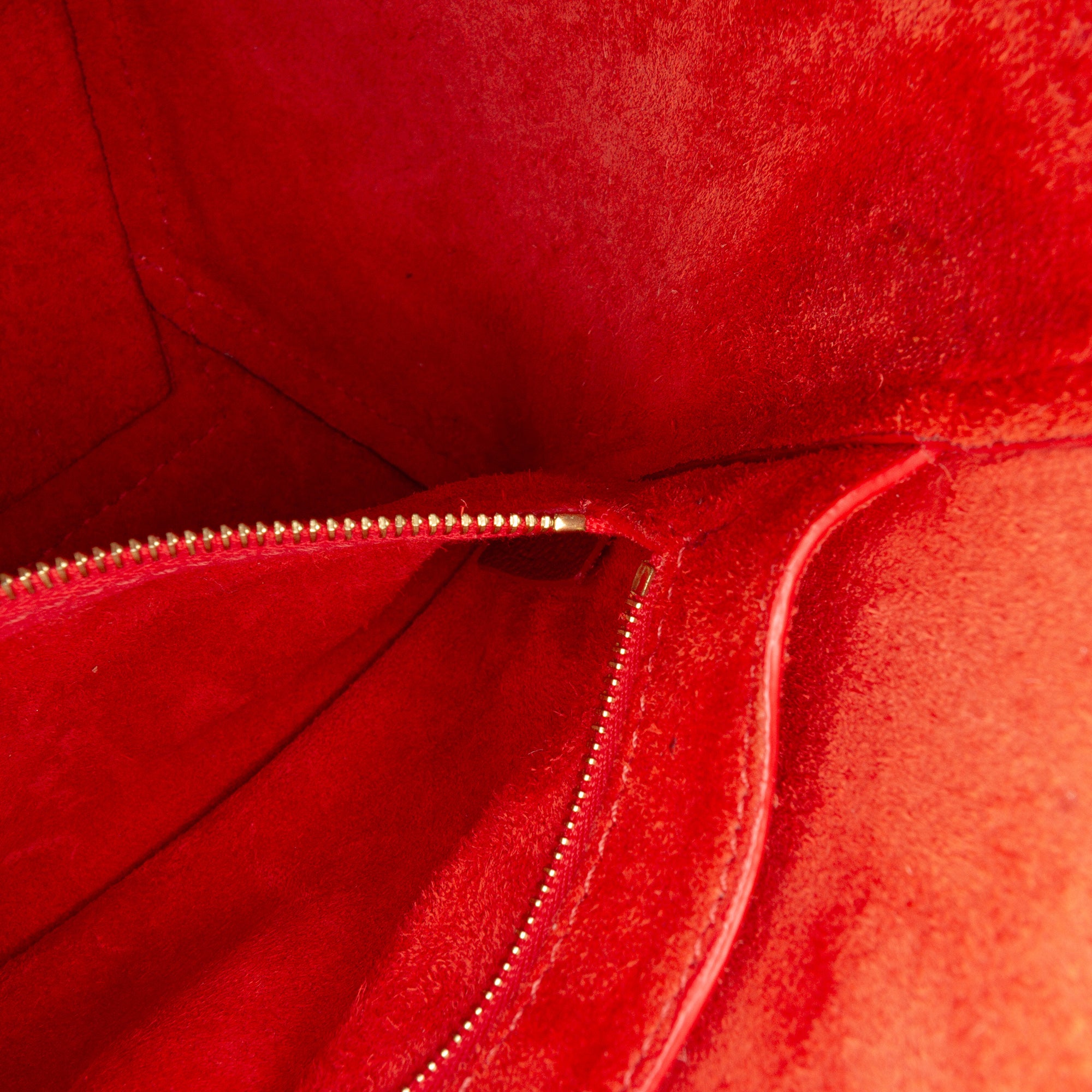 Small Leather Seau Sangle Bucket Bag - Image 7