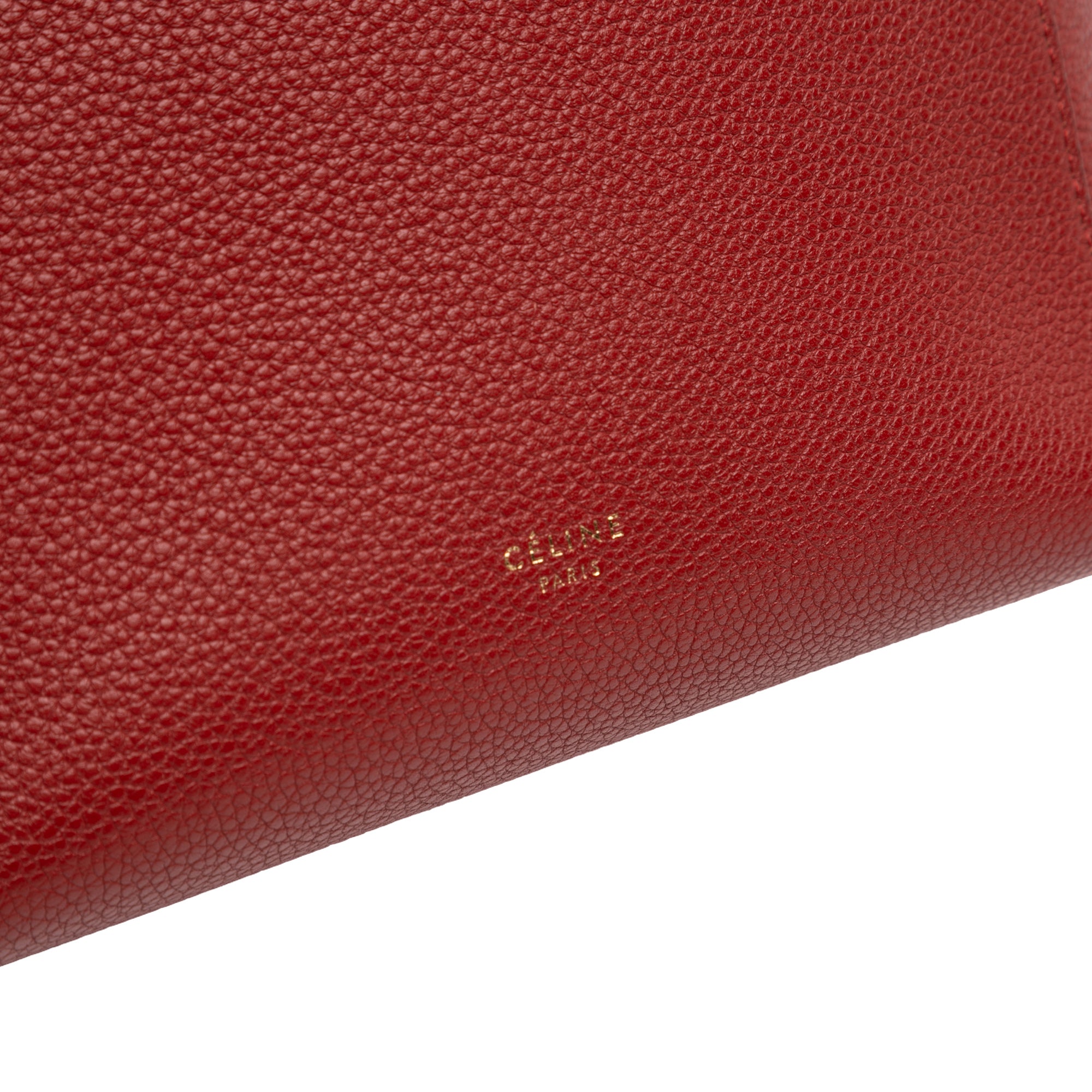 Small Leather Seau Sangle Bucket Bag - Image 8