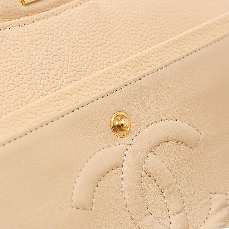 Medium Classic Caviar Double Flap - Image 10