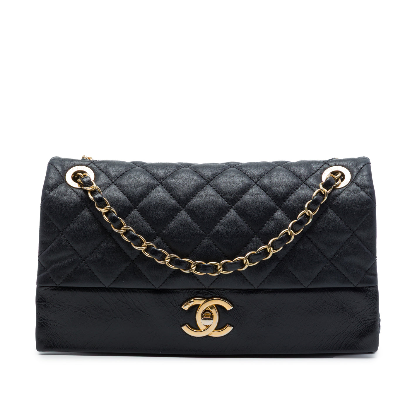 Medium Quilted Calfskin Soft Elegance Flap - Image 1