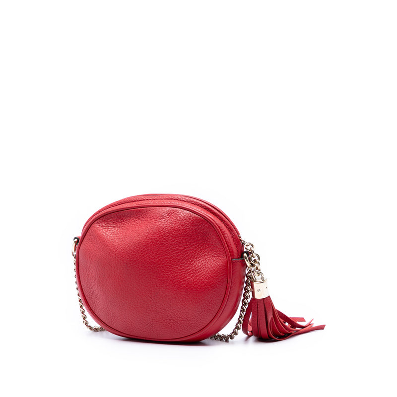 Mini Pebbled Calfskin Soho Chain Crossbody - Image 2
