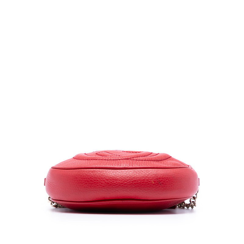 Mini Pebbled Calfskin Soho Chain Crossbody - Image 3