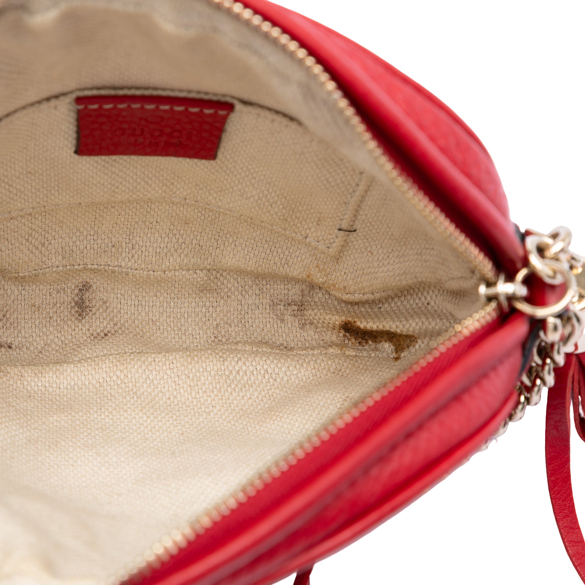 Mini Pebbled Calfskin Soho Chain Crossbody - Image 4