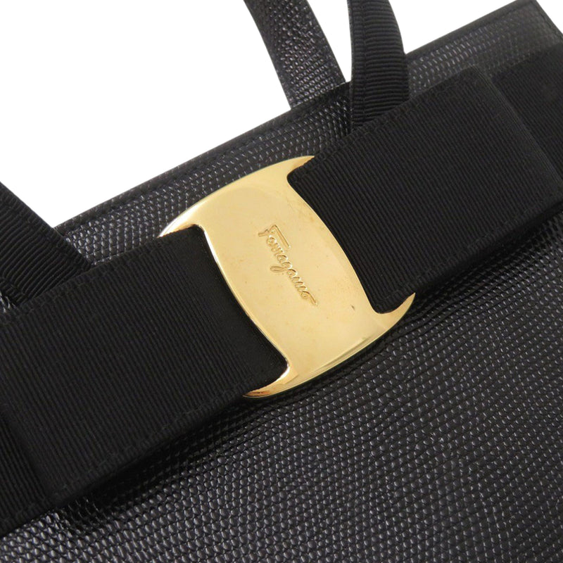Lizard Embossed Leather Vara Bow Satchel - Image 11