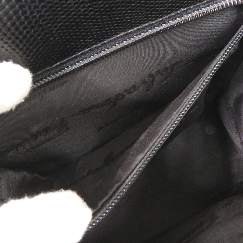 Lizard Embossed Leather Vara Bow Satchel - Image 6