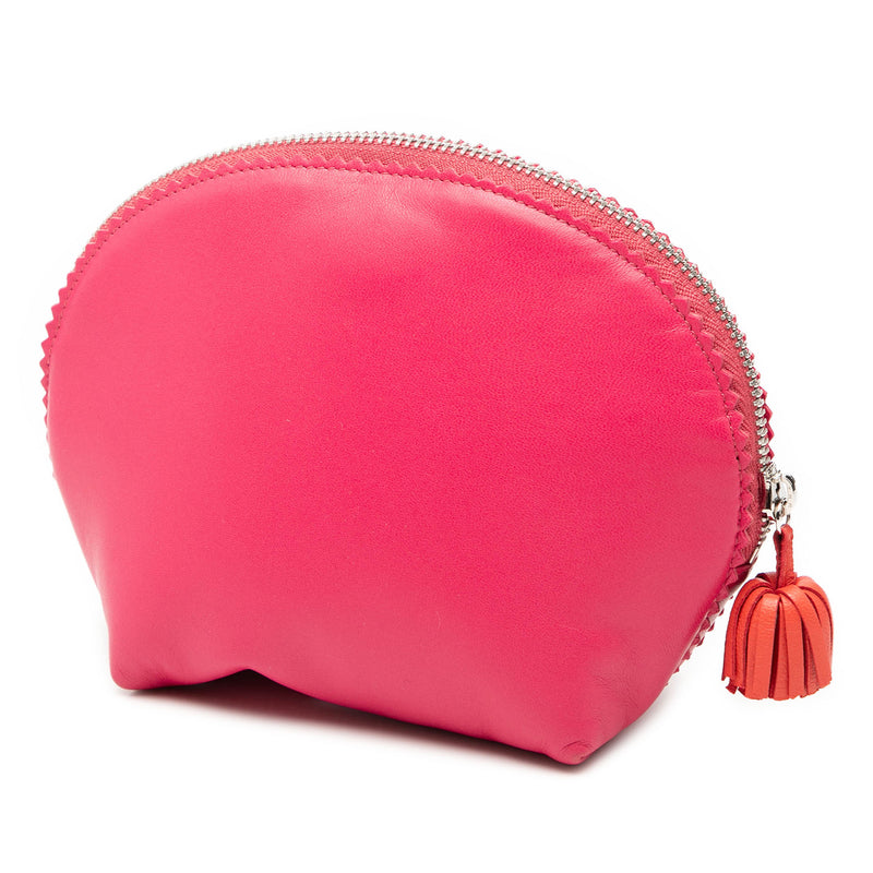 Nappa Anagram Cosmetic Pouch - Image 2