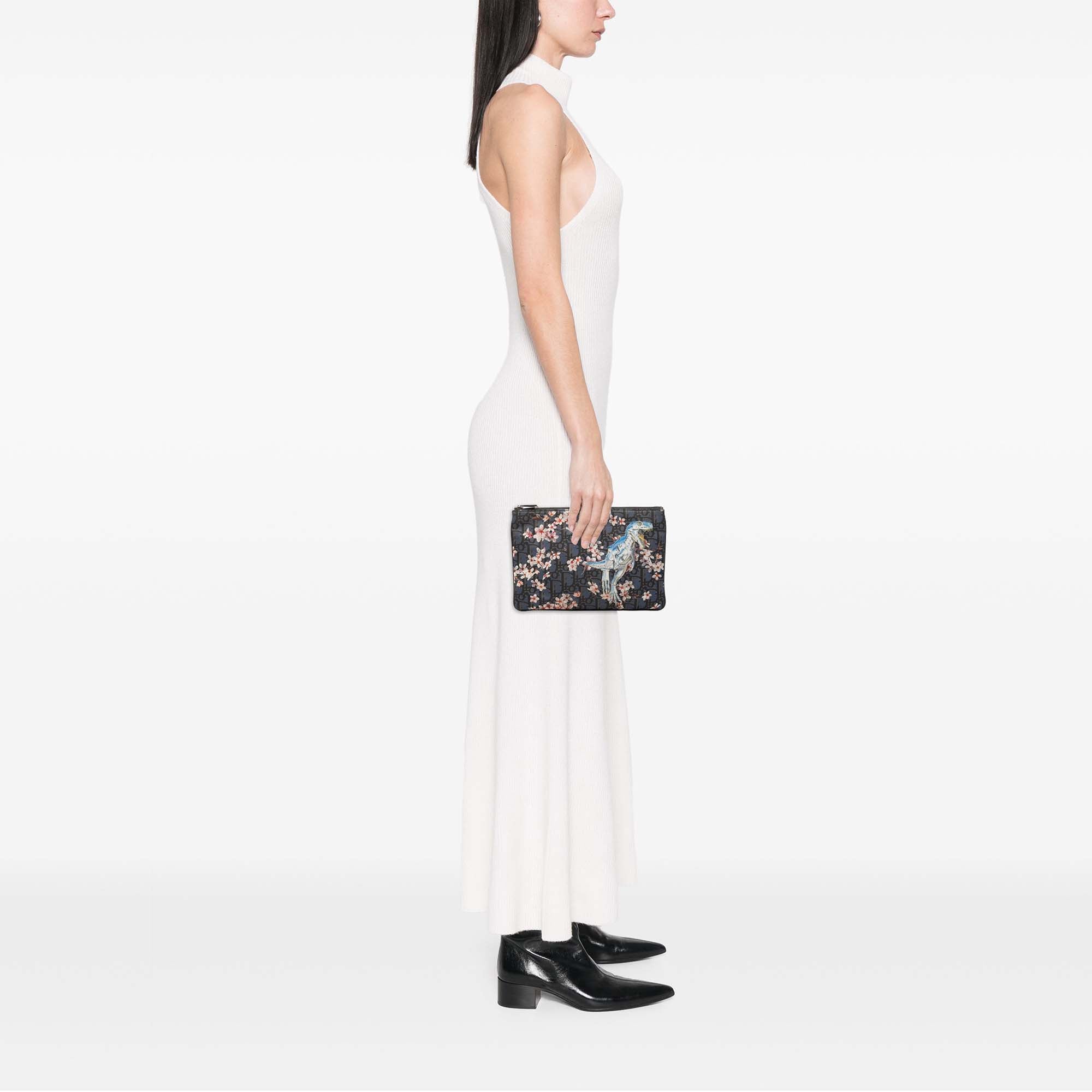Hajime Sorayama Oblique Nylon Safari Clutch - Image 7