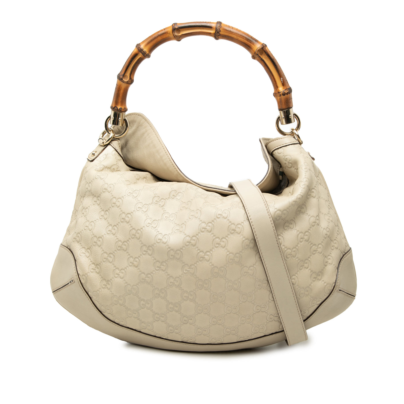 Guccissima Bamboo Peggy Satchel - Image 1