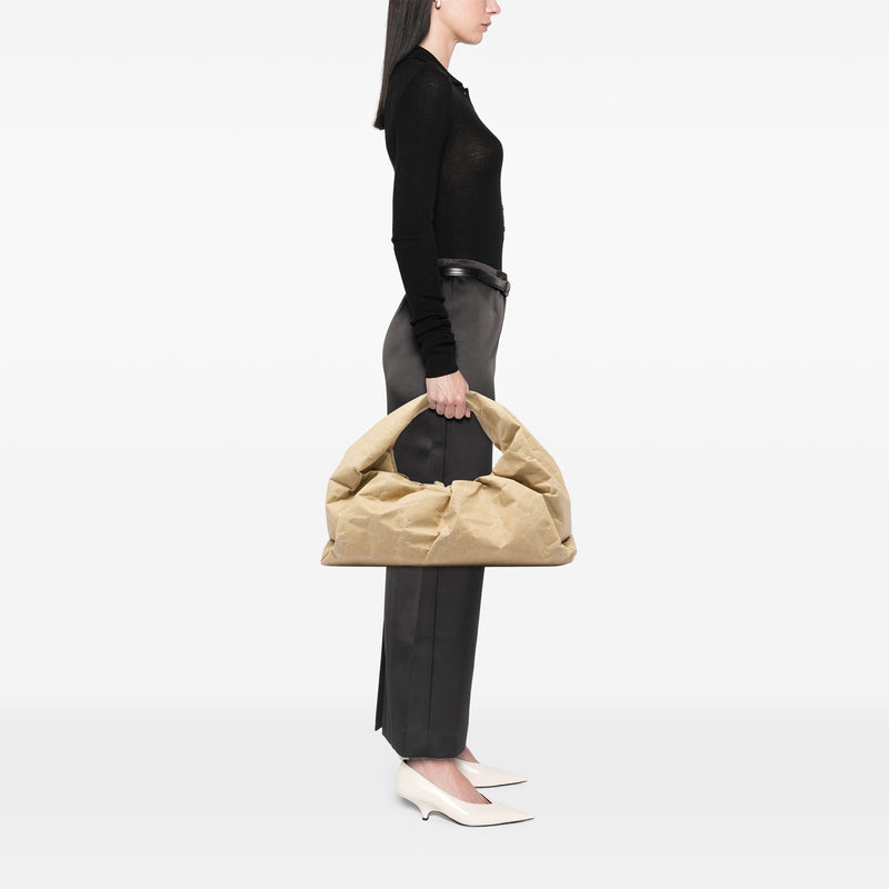 Large Kraft Paper The Shoulder Pouch - Image 5