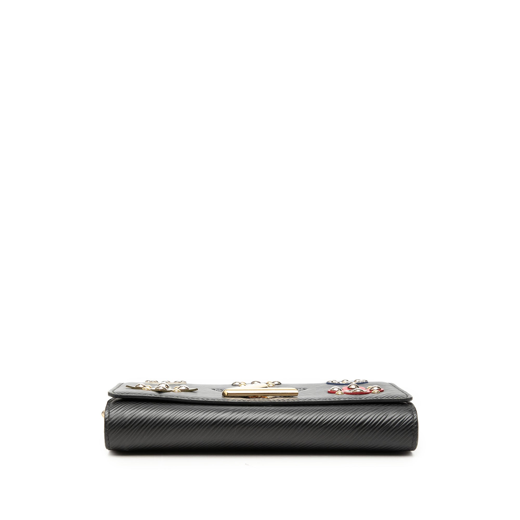 Epi Mechanical Flowers Twist Chain Wallet - Image 3