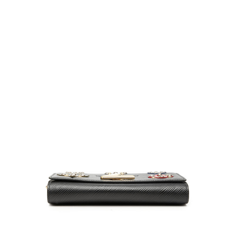 Epi Mechanical Flowers Twist Chain Wallet - Image 3