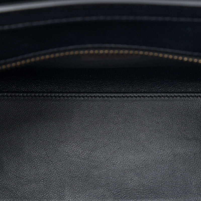 Nano Tricolor Leather Luggage Tote - Image 4
