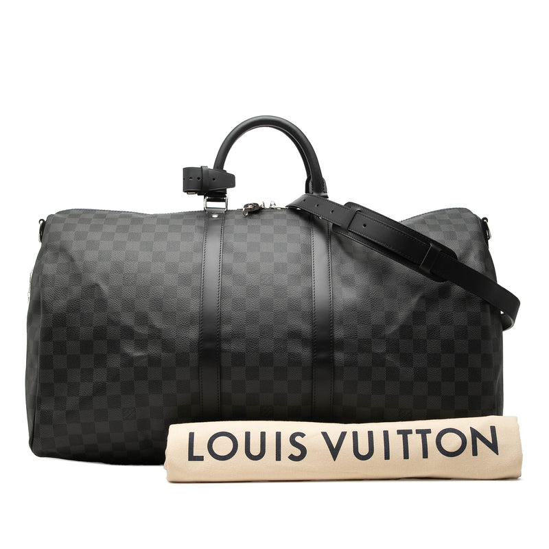 Damier Graphite Keepall Bandouliere 55 - Image 8