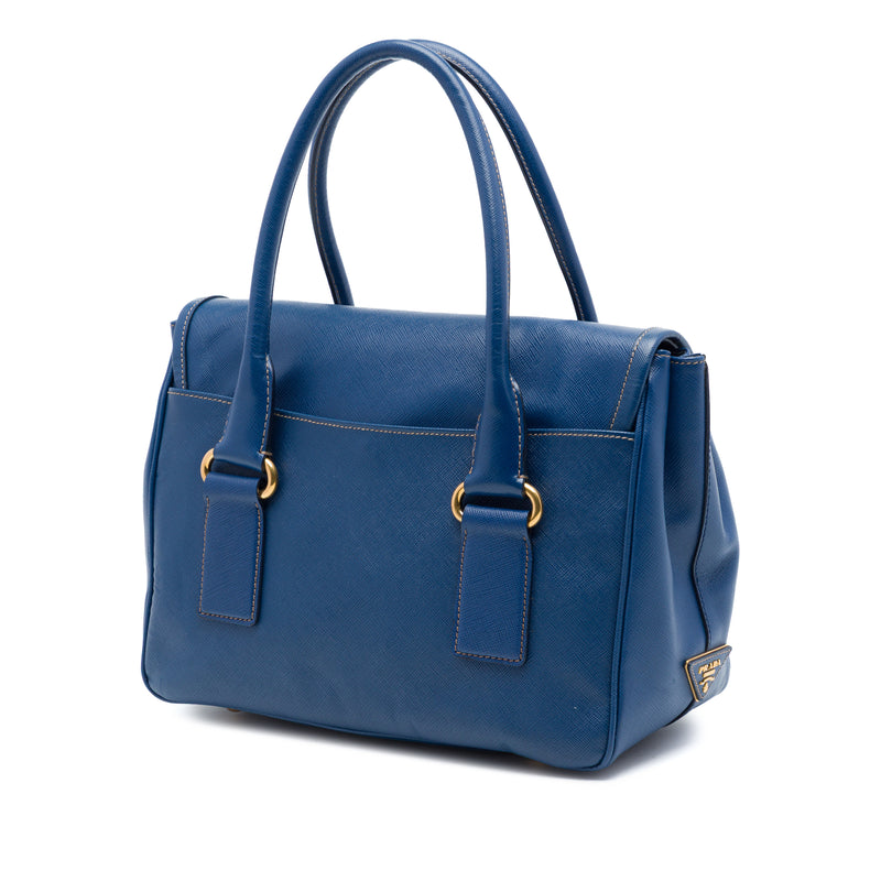 Saffiano Lux Pattina Satchel - Image 2