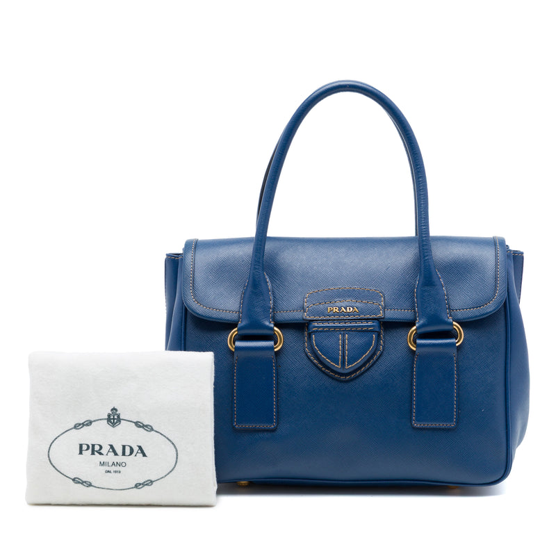 Saffiano Lux Pattina Satchel - Image 7