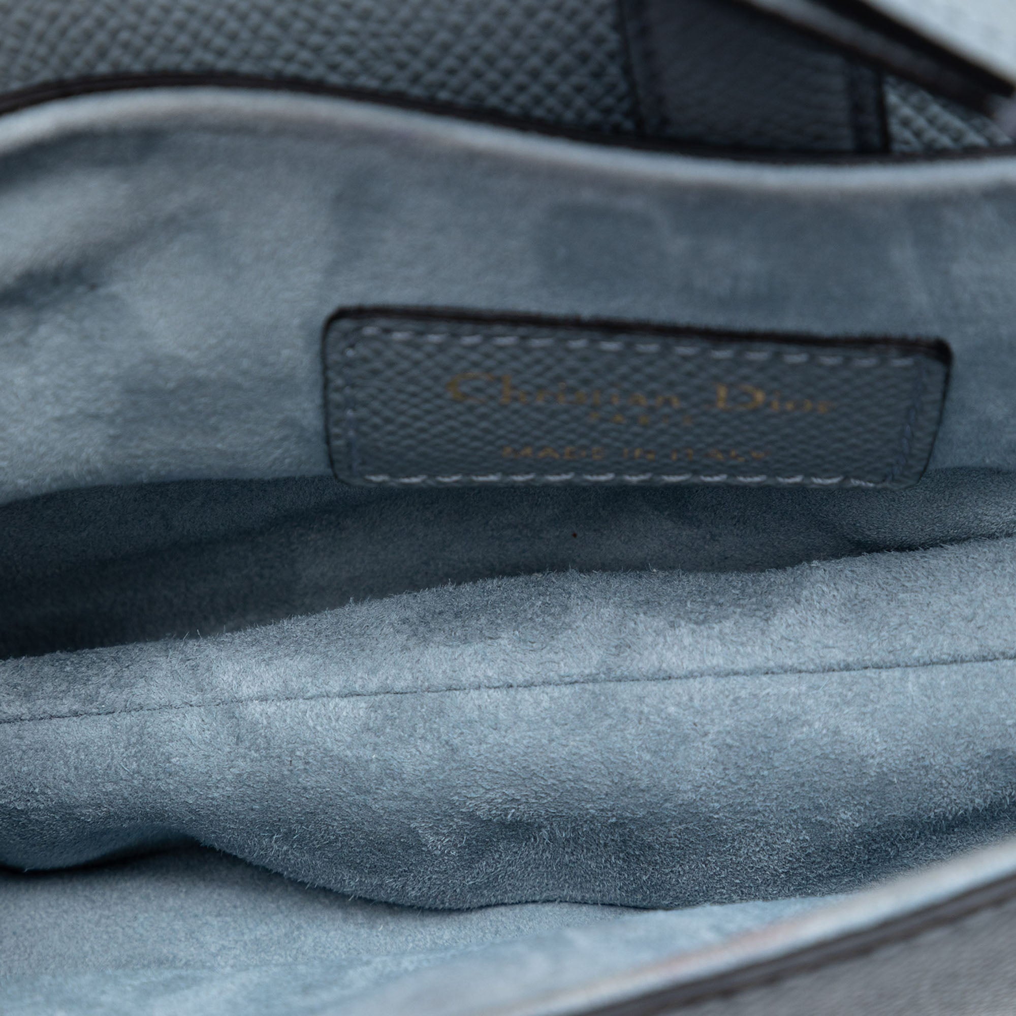 Grained Calfskin Saddle Bag - Image 4