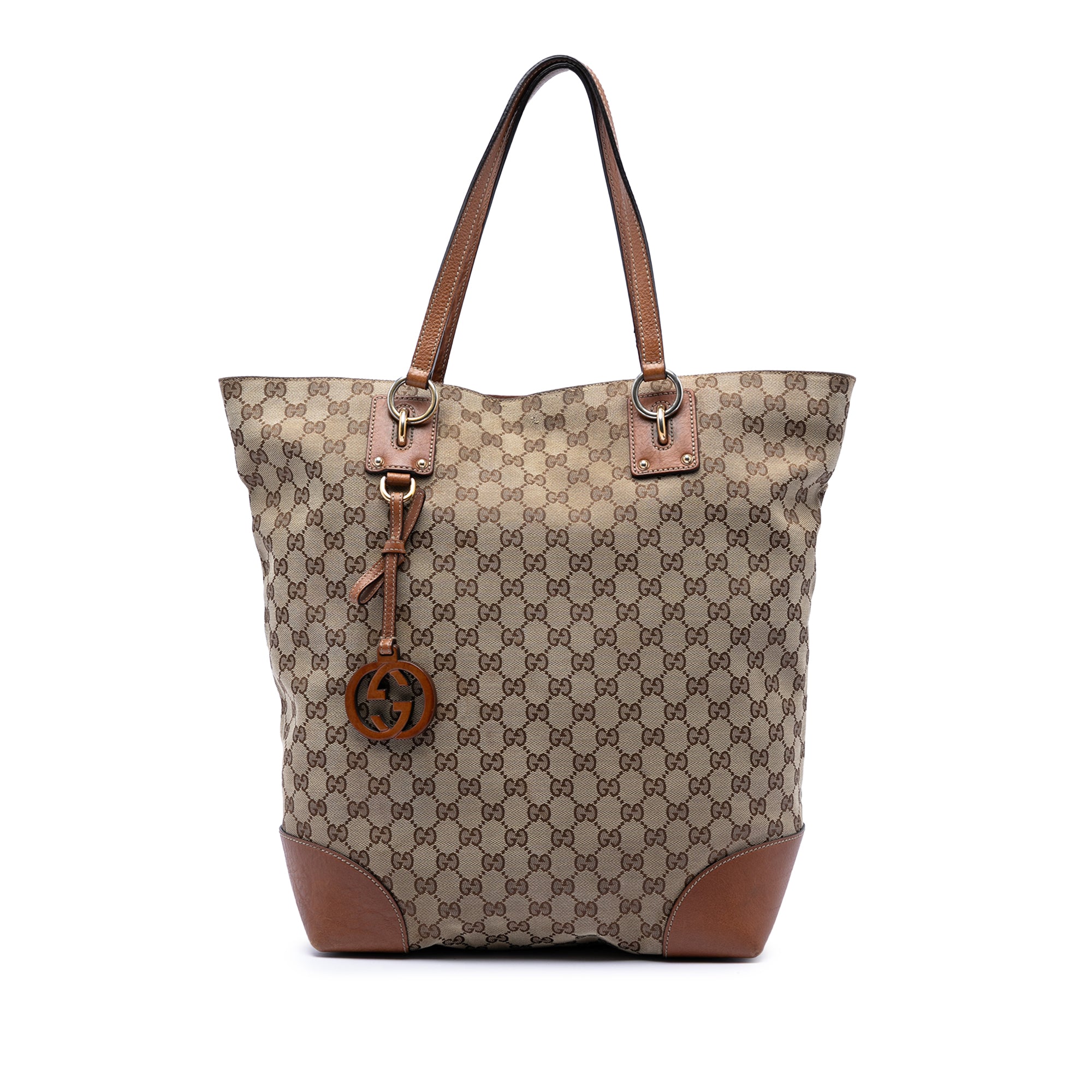 Large GG Canvas GG Charm Tote - Image 1