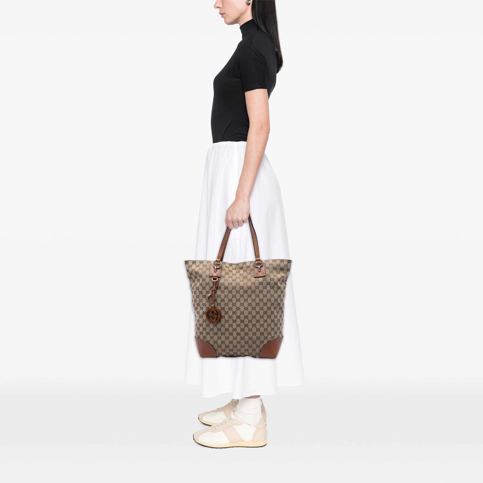 Large GG Canvas GG Charm Tote - Image 7