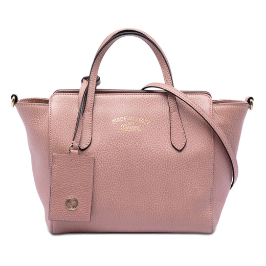Mini Leather Swing Satchel - Image 1