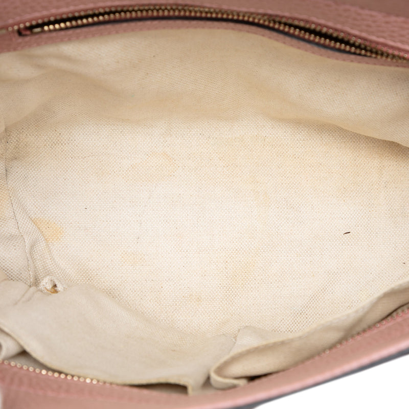 Mini Leather Swing Satchel - Image 4