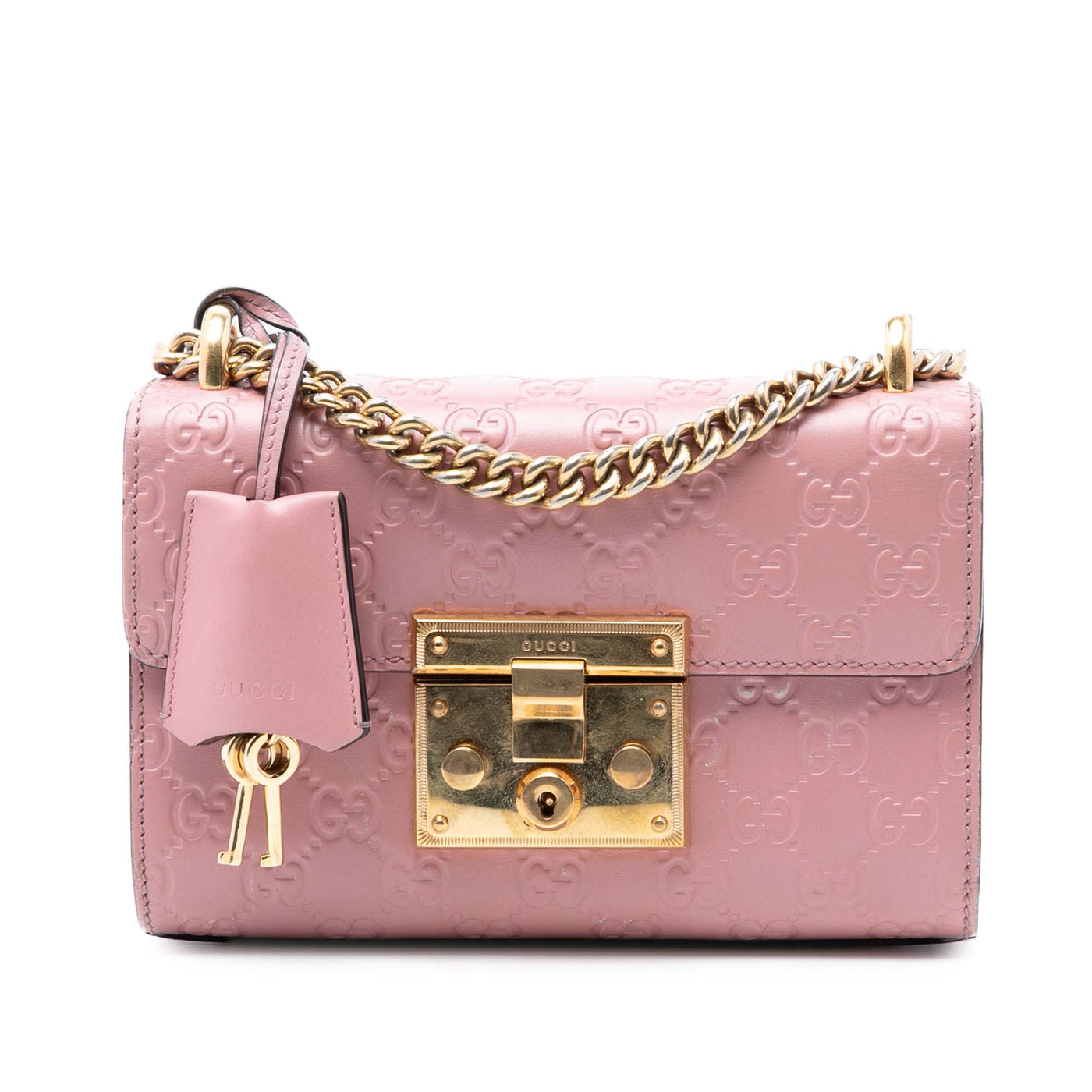 Small Guccissima Padlock Crossbody - Image 1