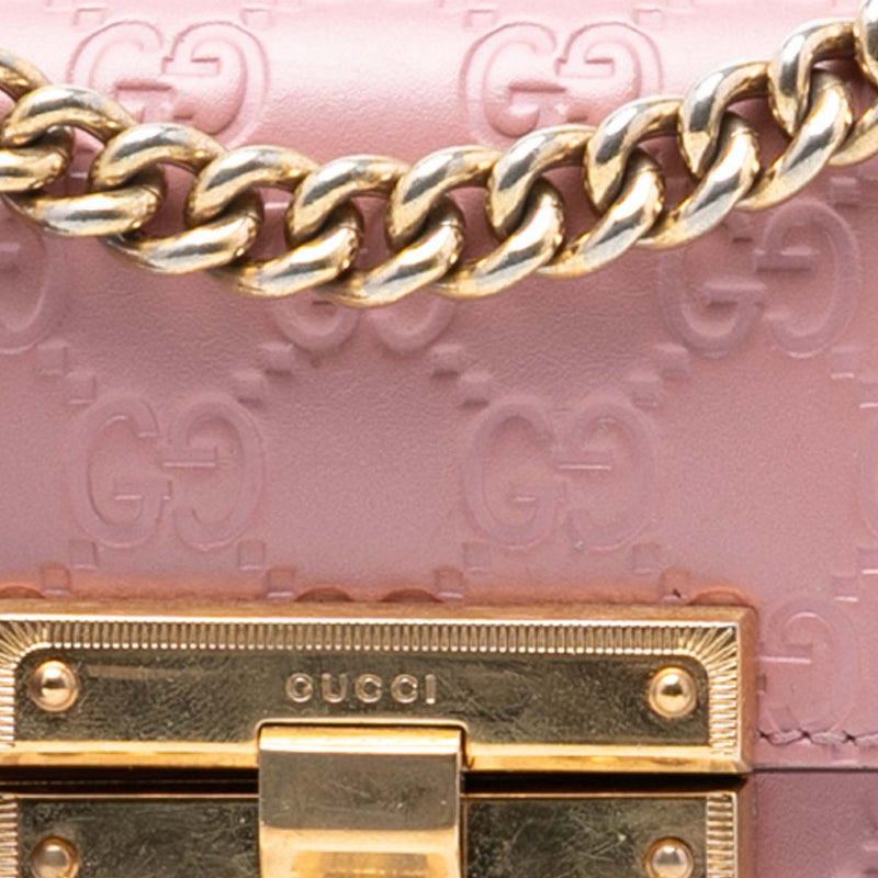 Small Guccissima Padlock Crossbody - Image 7