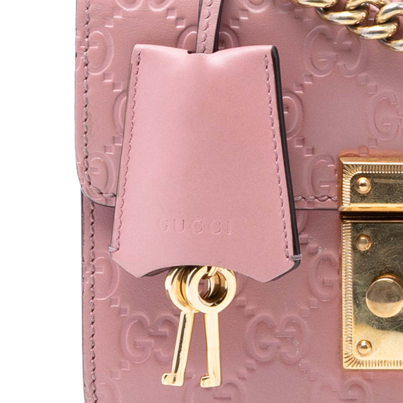 Small Guccissima Padlock Crossbody - Image 8
