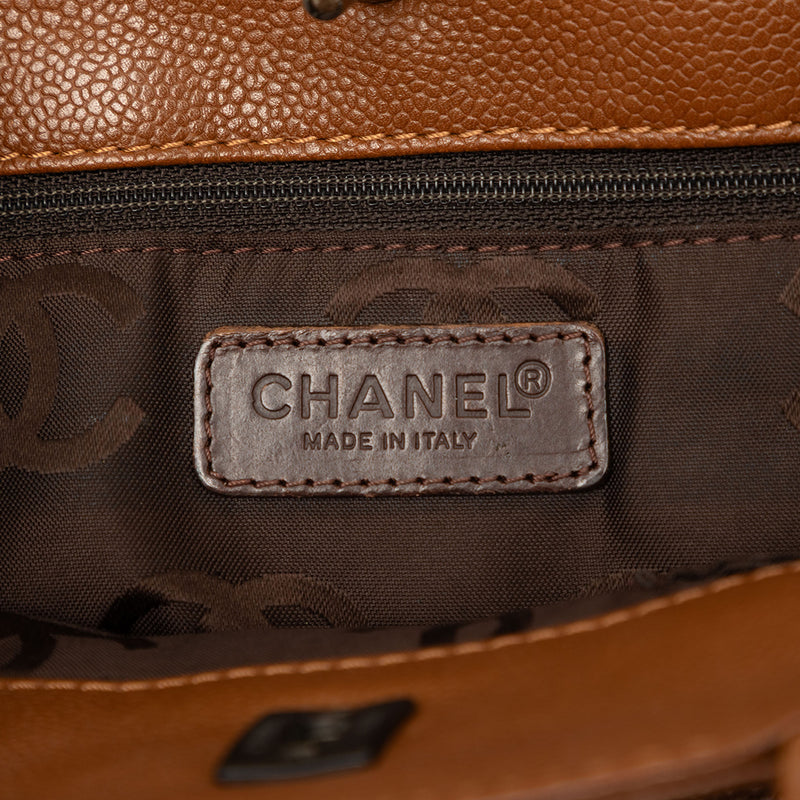 CC Caviar Turnlock Tote - Image 5