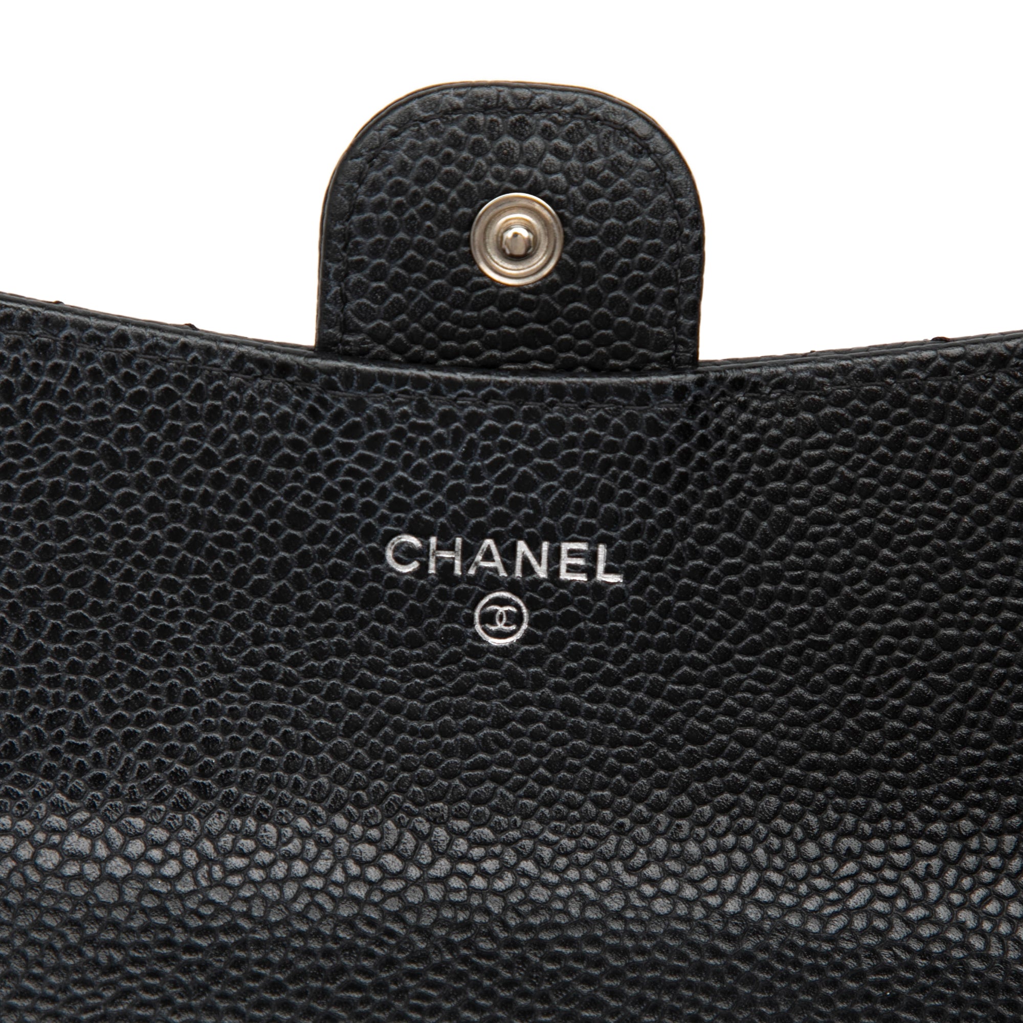 CC Quilted Caviar Classic Flap Wallet - Image 5