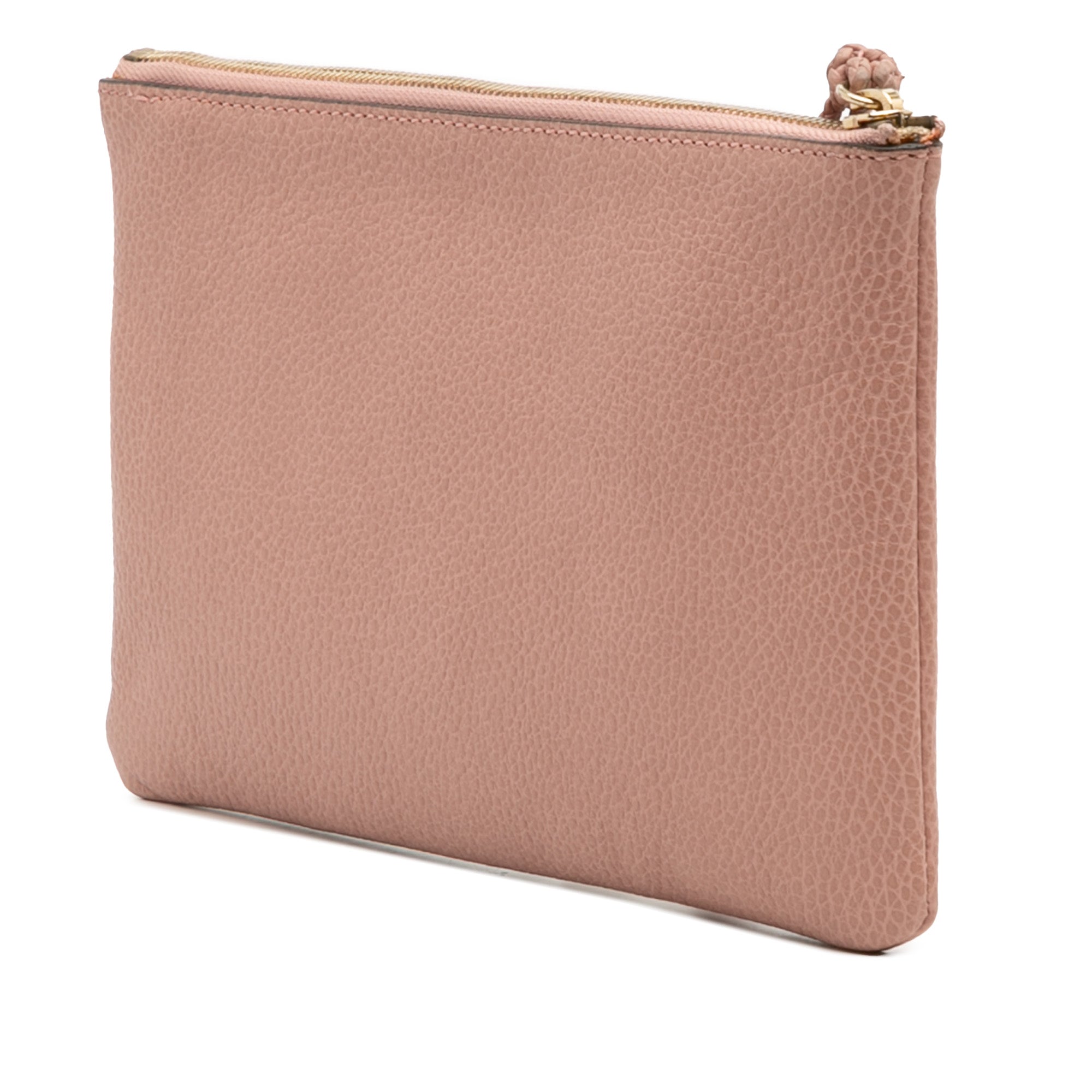Calfskin Bamboo Clutch - Image 2