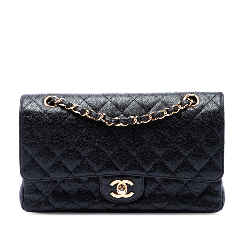Medium Classic Caviar Double Flap