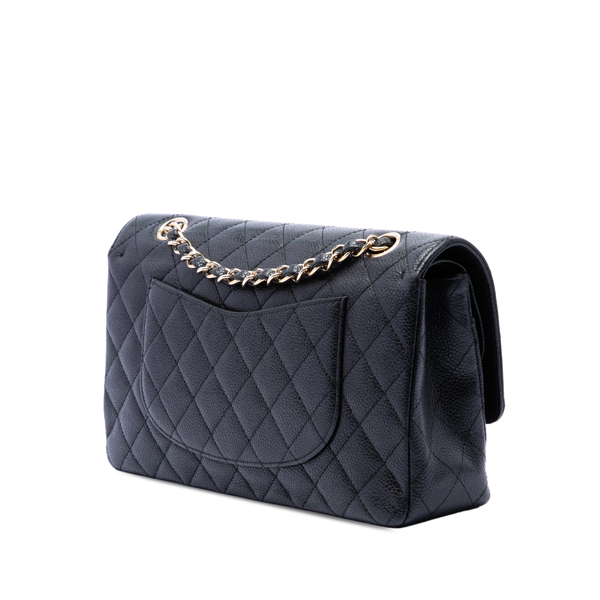 Medium Classic Caviar Double Flap - Image 2