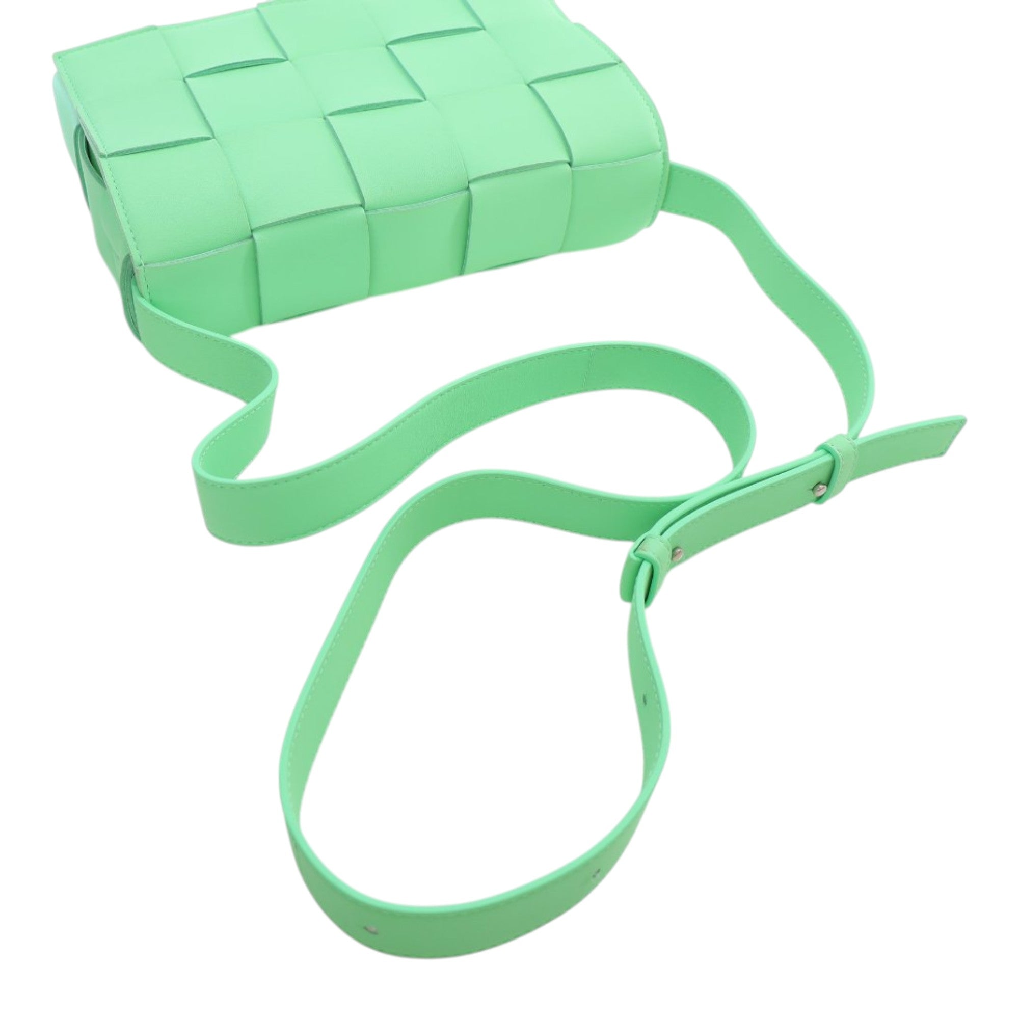 Nappa Intrecciato Cassette Crossbody - Image 14