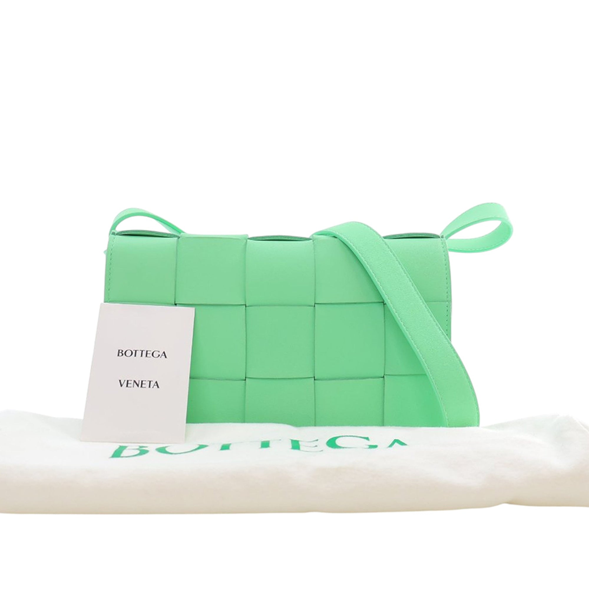 Nappa Intrecciato Cassette Crossbody - Image 15