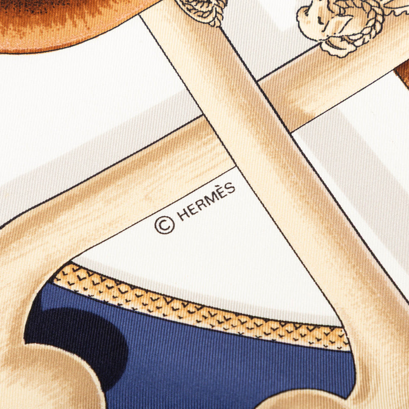 Cannes et Pommeaux Silk Scarf 90 - Image 3