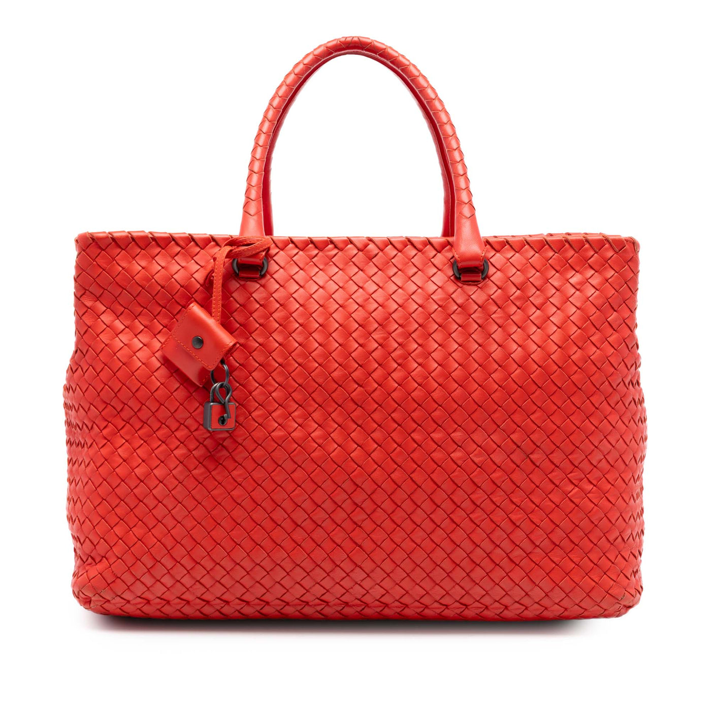 Nappa Intrecciato Brick Tote - Image 1
