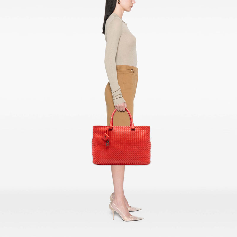 Nappa Intrecciato Brick Tote - Image 7