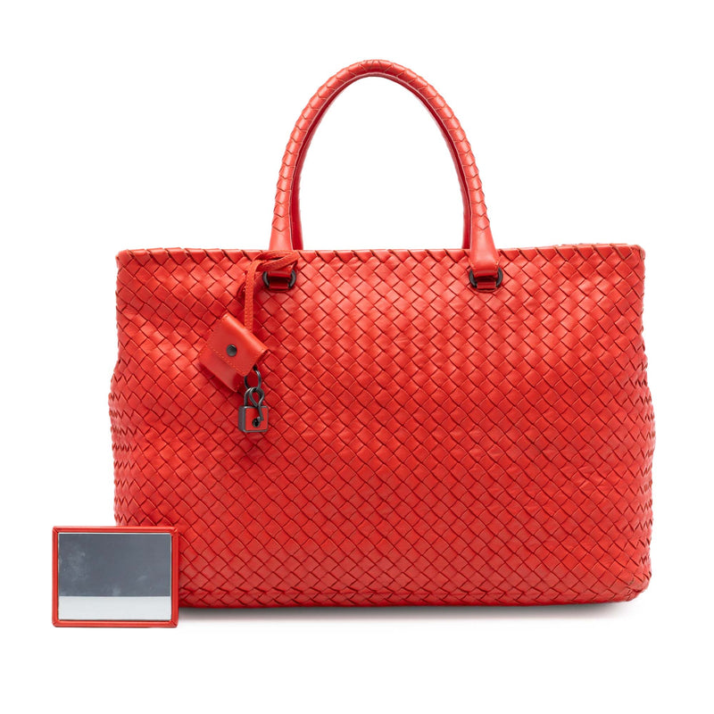 Nappa Intrecciato Brick Tote - Image 8