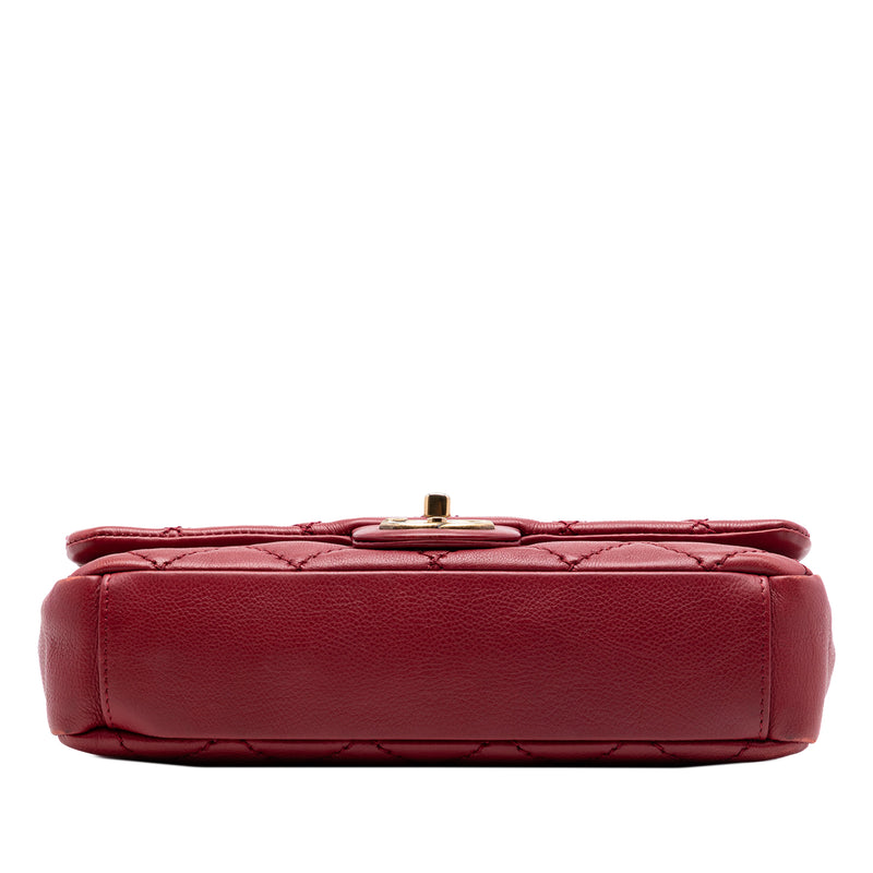 Medium Stitched Calfskin Urban Day Flap - Image 3