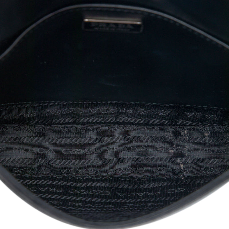 Spazzolato Leather Cleo Flap Shoulder Bag - Image 4