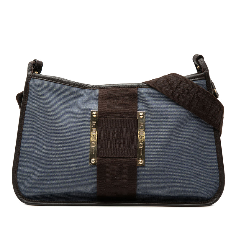 Denim Pochette Crossbody
